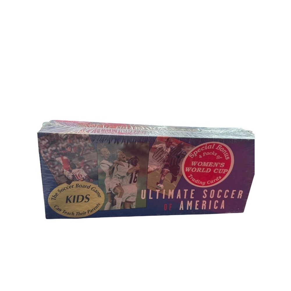 Ultimate Soccer Of America Kids Board Game vintage sealed SKU 8637